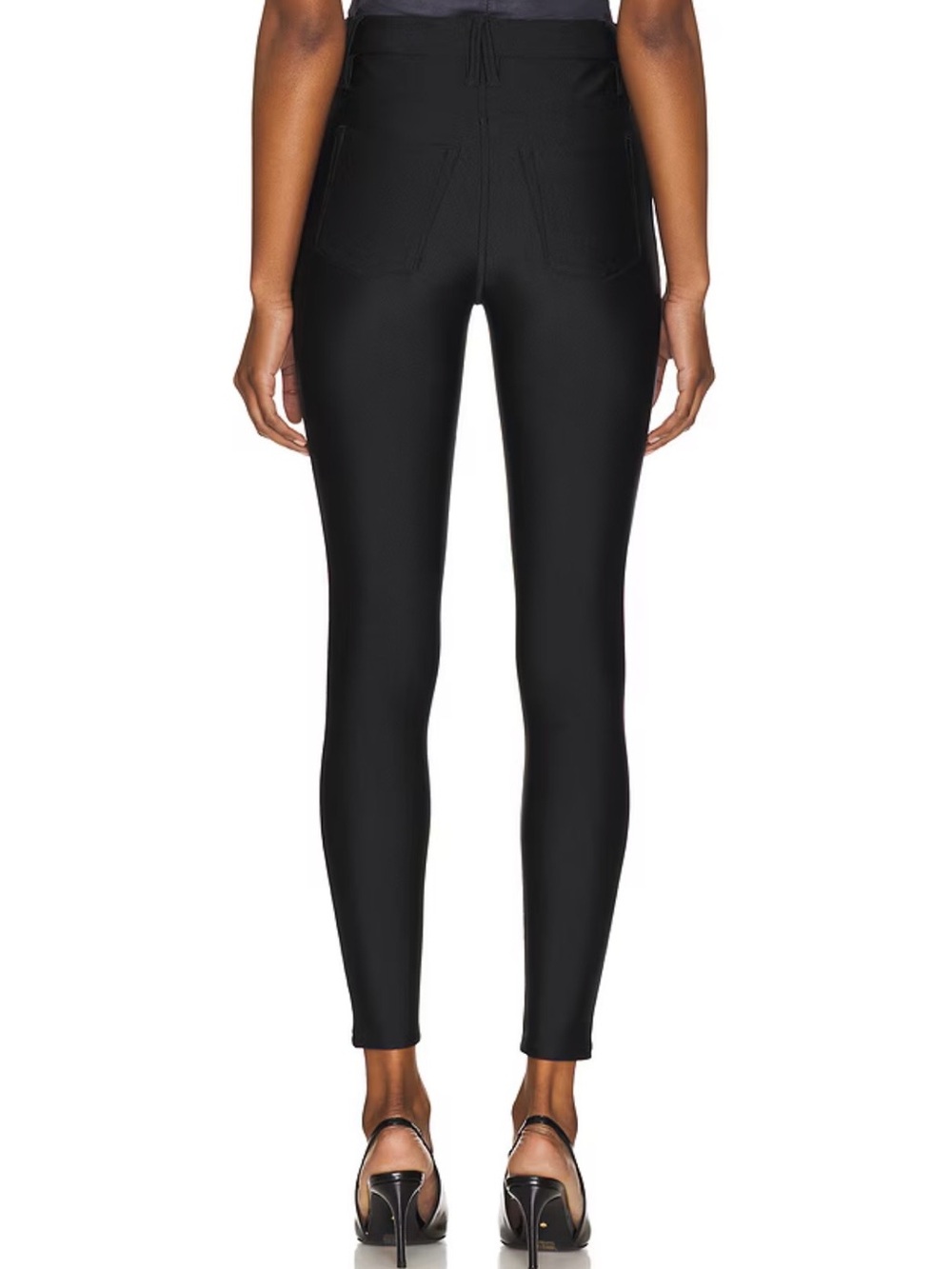 Good American Compression Shine Good Waist Leggings size 4/27